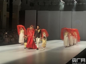 廣東時(shí)裝周刮起“嶺南文化+非遺廣繡”時(shí)尚風(fēng)
