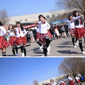 SHY48“突襲”沈師校園 舞蹈快閃盡顯青春活力
