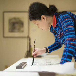 韓寧寧生肖文化書(shū)法作品欣賞