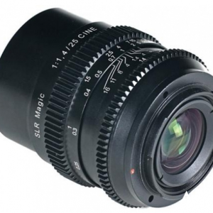 小而美 SLR Magic發(fā)布E口25mm F1.4