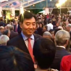 中國駐法大使館舉行國慶68周年招待會