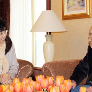 中國文聯(lián)領導看望協(xié)會老同志