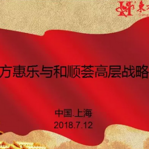 預見未來方智慧——東方惠樂和順薈高層戰(zhàn)略研討會在滬召開