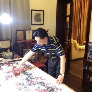 中國書畫院副院長周萍作品