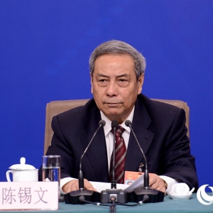 全國人大農(nóng)業(yè)與農(nóng)村委員會主任委員陳錫文
