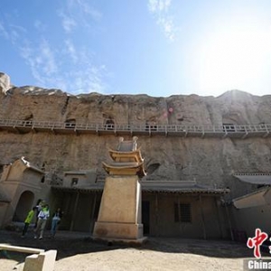 非物質文化敦煌莫高窟開放“夜場” 深度了解石窟藝術