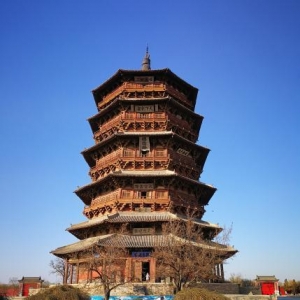 探訪“世界最高木塔”應(yīng)縣木塔無(wú)釘無(wú)鉚屹立千年