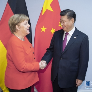 習(xí)近平會(huì)見德國總理默克爾