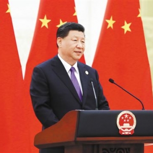 習(xí)近平和彭麗媛歡迎出席亞洲文明對話大會的外方領(lǐng)導(dǎo)人夫婦及嘉賓