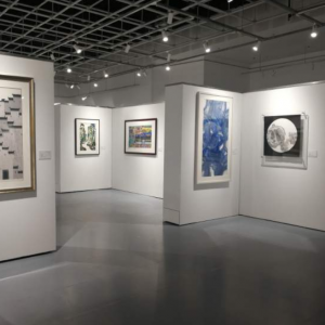 “老字號”雙年展亮相花木!有位畫家竟參加了四十年