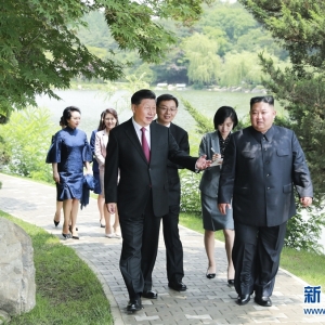 習(xí)近平會見朝鮮勞動黨委員長、國務(wù)委員會委員長金正恩