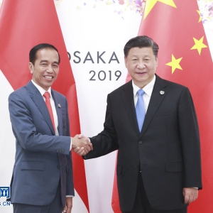 習(xí)近平會(huì)見印度尼西亞總統(tǒng)佐科