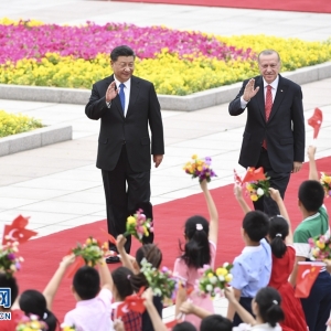 習(xí)近平同土耳其總統(tǒng)埃爾多安舉行會(huì)談