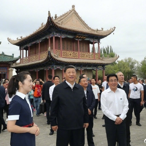 習(xí)近平考察嘉峪關(guān)關(guān)城