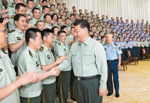 習(xí)近平在視察空軍某基地時(shí)強(qiáng)調(diào) 牢記初心使命 提高打贏能力 以優(yōu)異成績(jī)慶祝新中國(guó)成立70周年