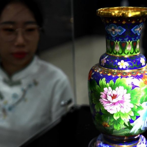 河北大廠舉辦景泰藍精品展