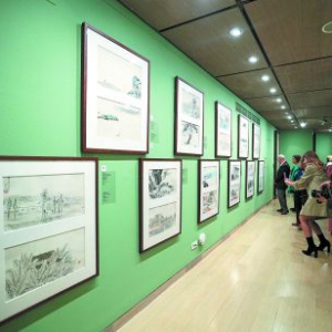 齊白石作品亮相希臘雅典