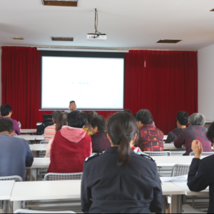 健康人生，情暖社區(qū) ——高級理療師張為棋攜手松下走進新橋民益居委會