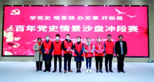 奉賢區(qū)區(qū)級(jí)機(jī)關(guān)工作黨委“百年黨史情景沙盤沖段賽”助燃黨史學(xué)習(xí)熱情
