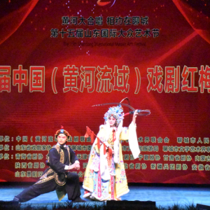 孫筱獲第五屆中國(guó)（黃河流域）戲劇紅梅大賽二等獎(jiǎng)