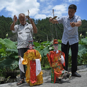 “方寸戲臺(tái)”扎根山鄉(xiāng) 農(nóng)民木偶劇團(tuán)送戲25載