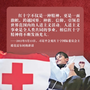 同紅十字國際委員會主席會談，習近平多次提到這四個字