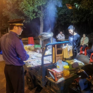 進(jìn)博專項(xiàng)執(zhí)法保障 佘山城管步履不停